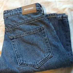 Mom Jean in San Fran Blue